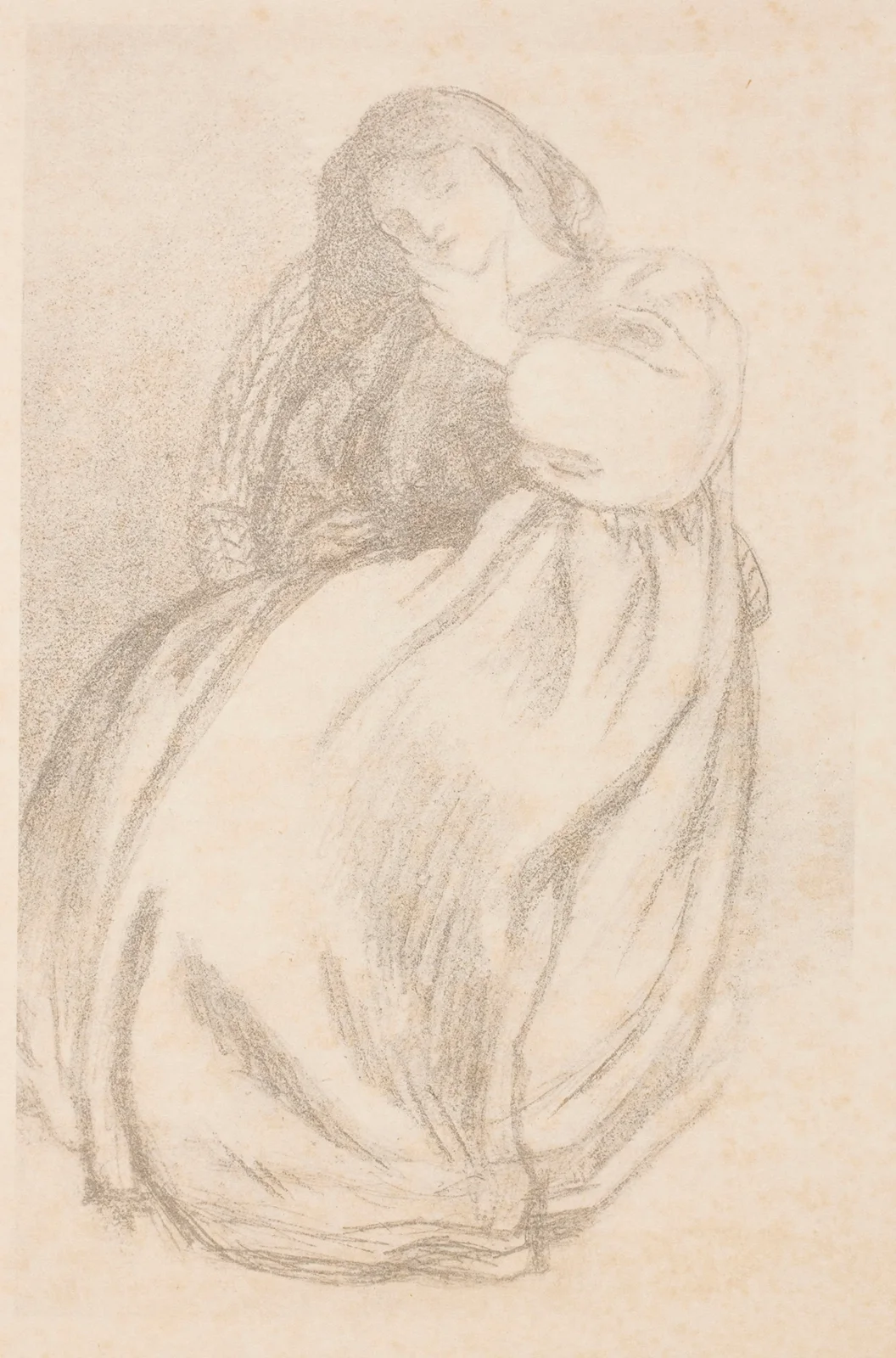 Elizabeth Siddal av Dante Gabriel Rossetti