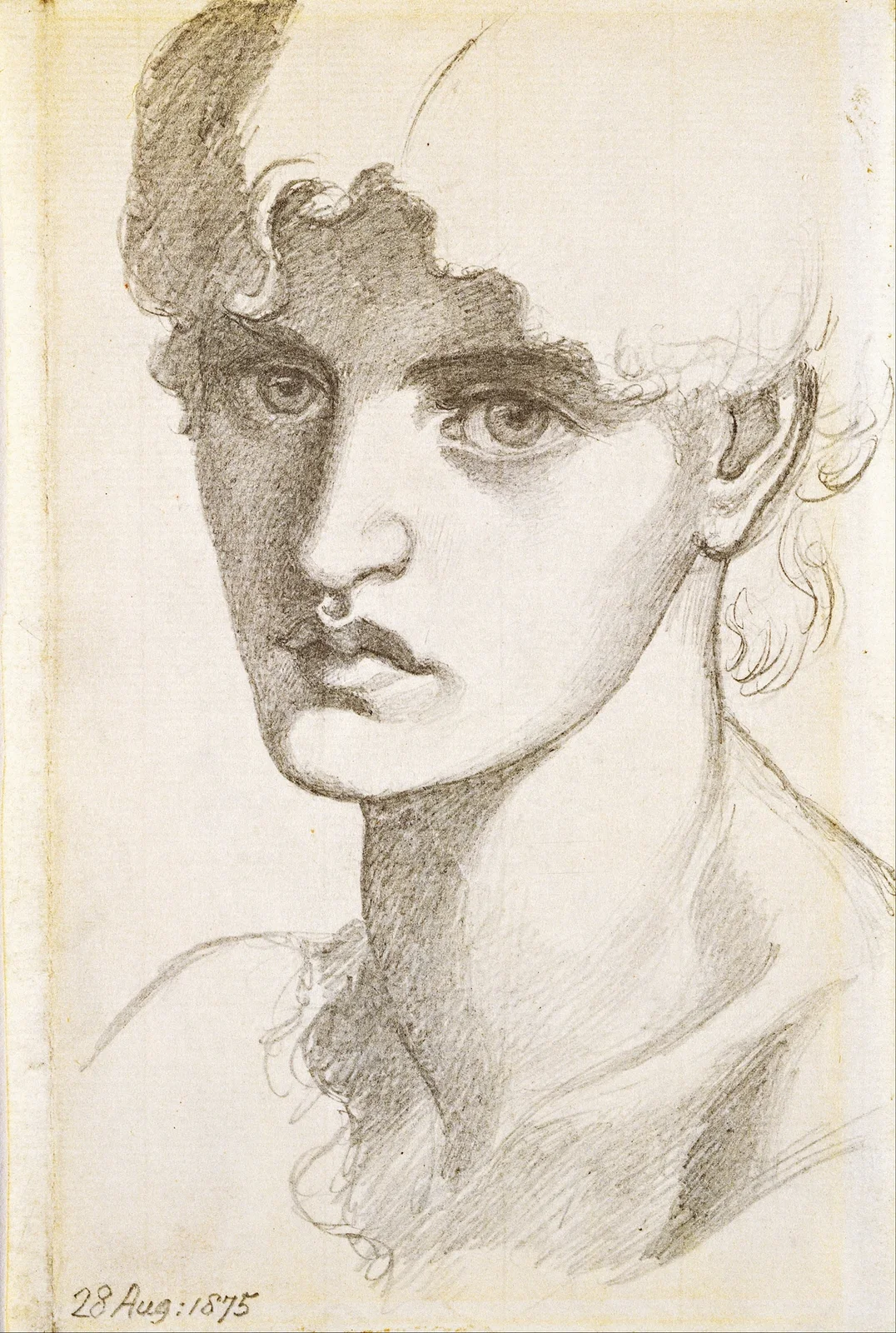 Jane Morris av Dante Gabriel Rossetti