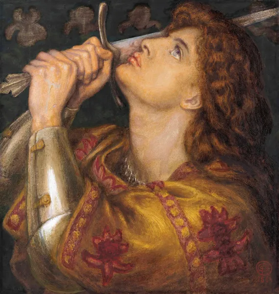 Joan of Arc av Dante Gabriel Rossetti