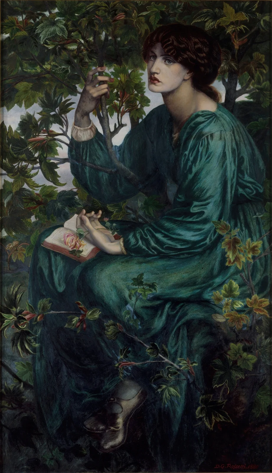 The Day Dream av Dante Gabriel Rossetti
