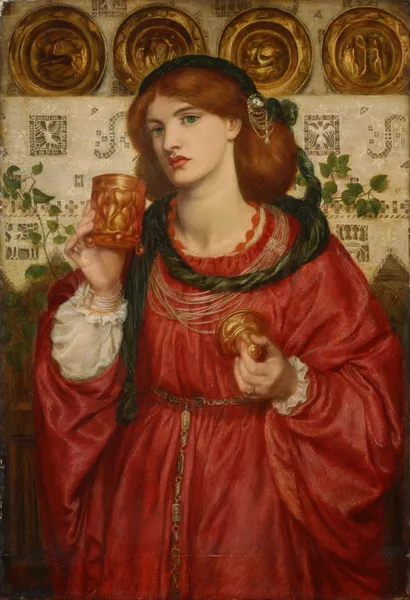 The Loving Cup – nr 2 av Dante Gabriel Rossetti