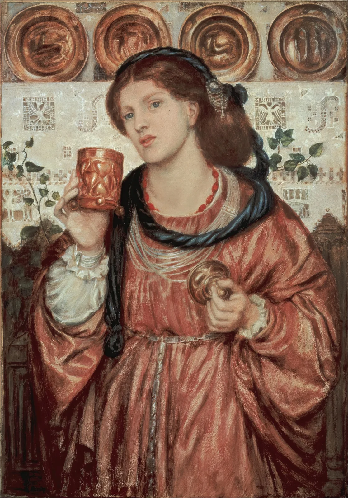 The Loving Cup (watercolour 3) av Dante Gabriel Rossetti