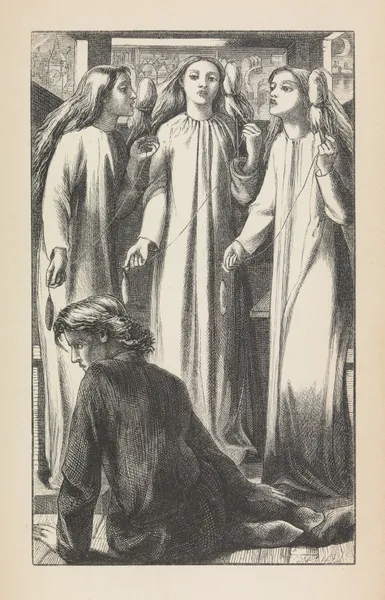 The Music Master av Dante Gabriel Rossetti