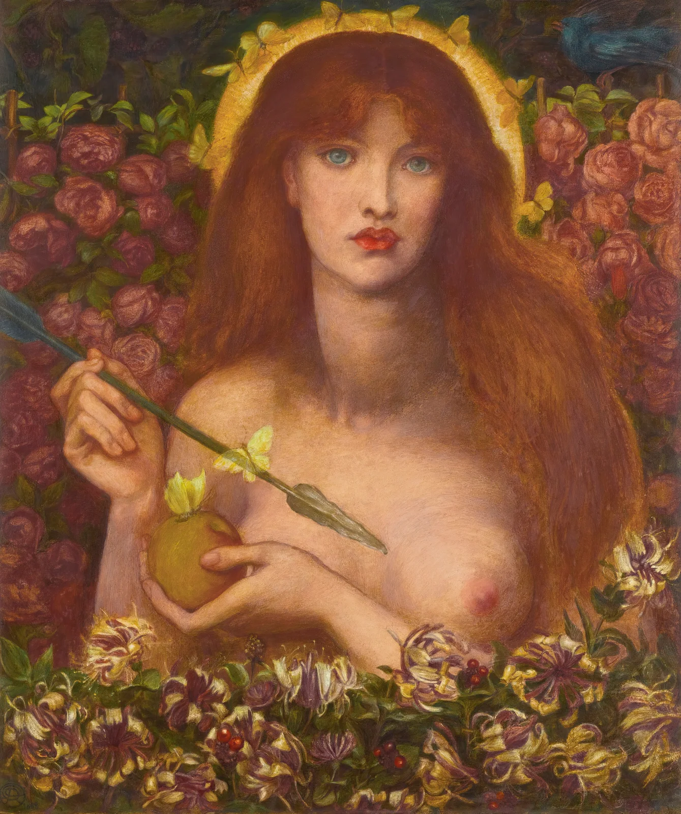 Venus Verticordia av Dante Gabriel Rossetti
