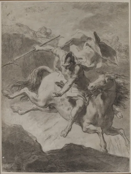 Death of Marcus Curtius av Gaetano Gandolfi
