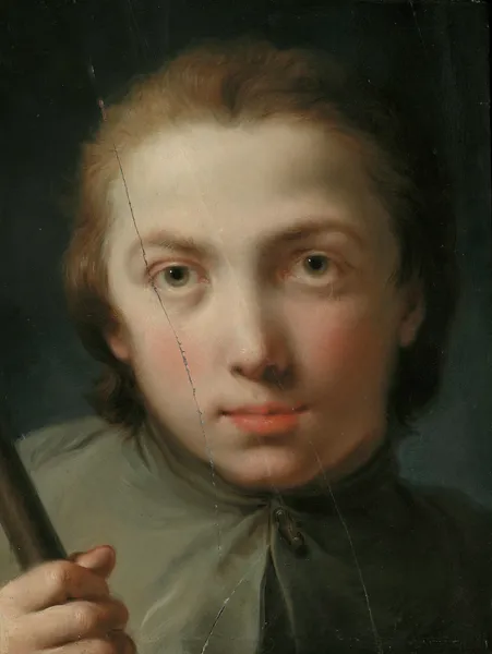 Head of a Boy av Gaetano Gandolfi