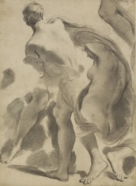 Studies of Female Nudes av Gaetano Gandolfi