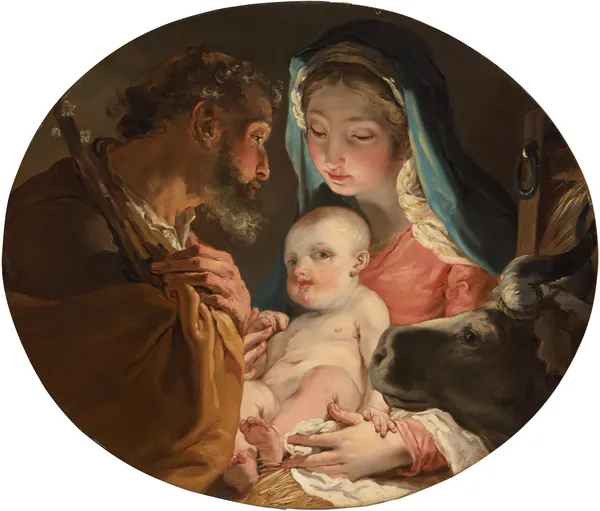 The Holy Family – nr 1 av Gaetano Gandolfi