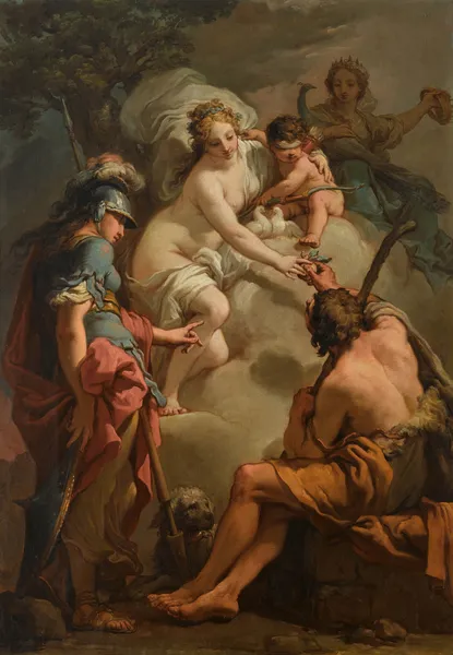 The Judgement of Paris av Gaetano Gandolfi