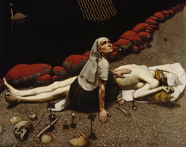 Lemminkäinen’s Mother av Akseli Gallen-Kallela