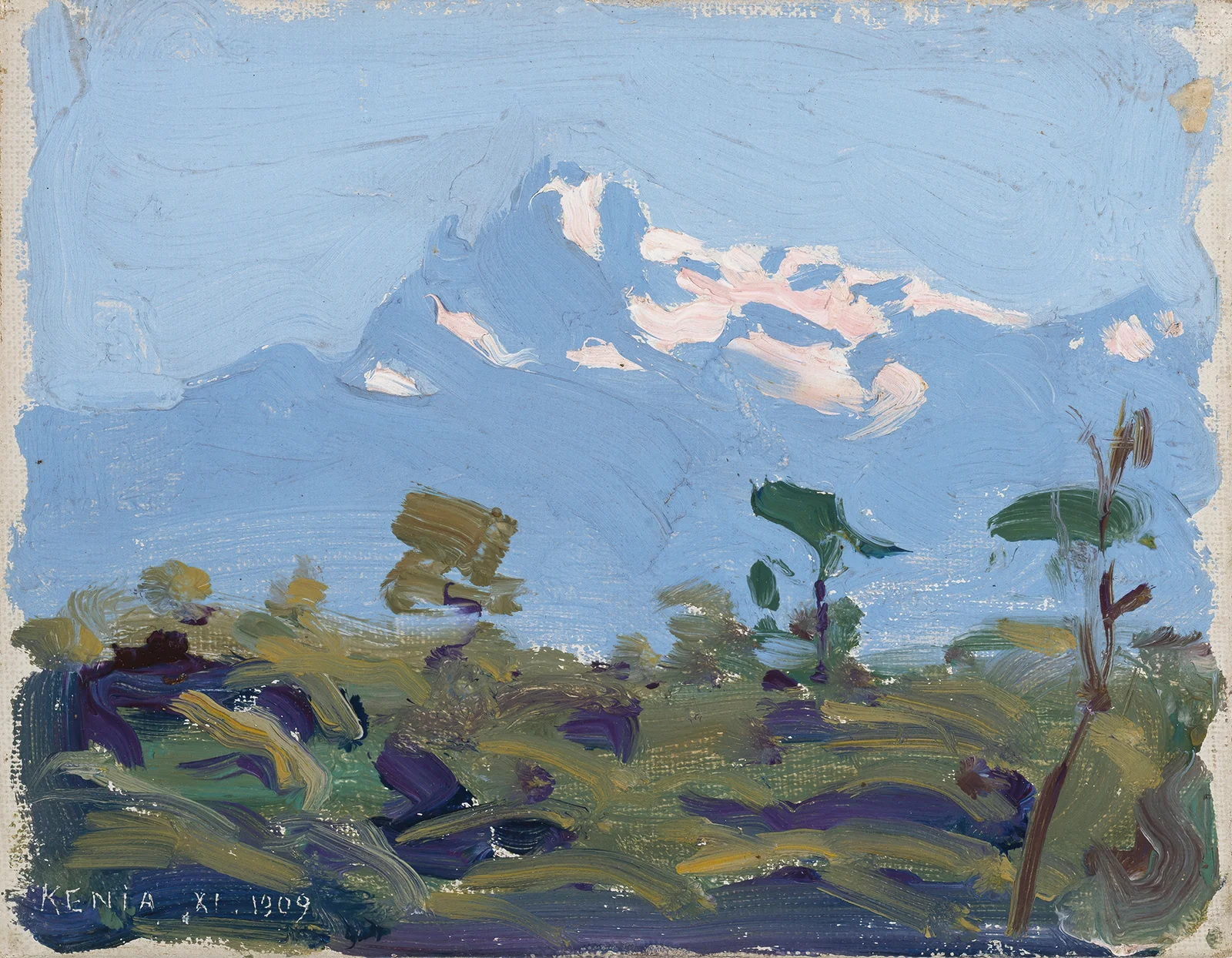 Mount Kenya av Akseli Gallen-Kallela