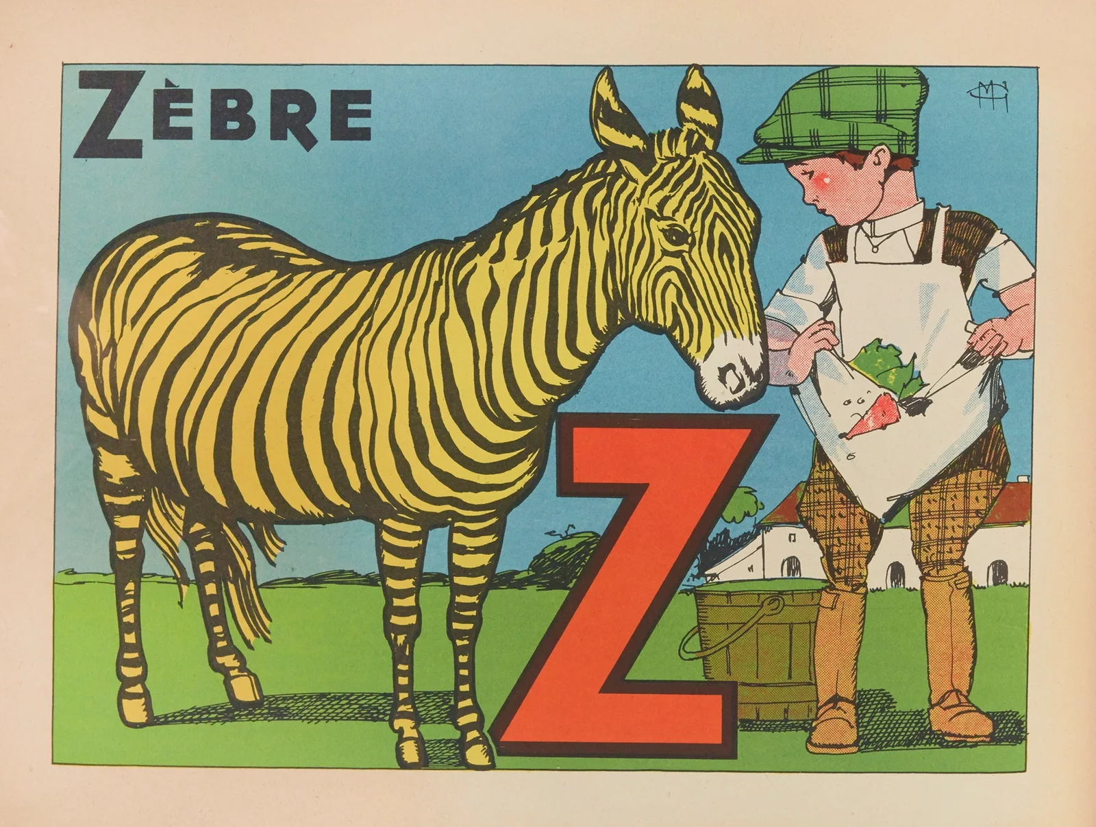 Zébre av Gaston Marechaux
