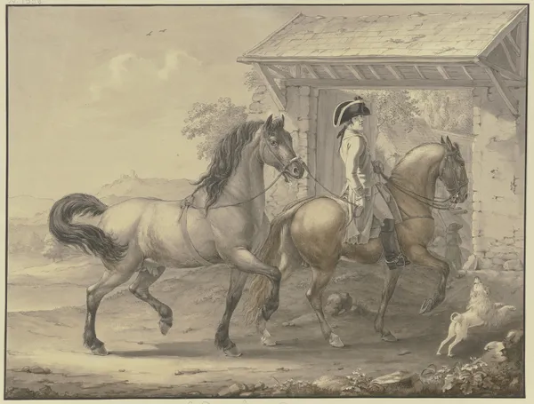 Deutsche Pferde aus Friesland und Holstein av Johann Georg Pforr