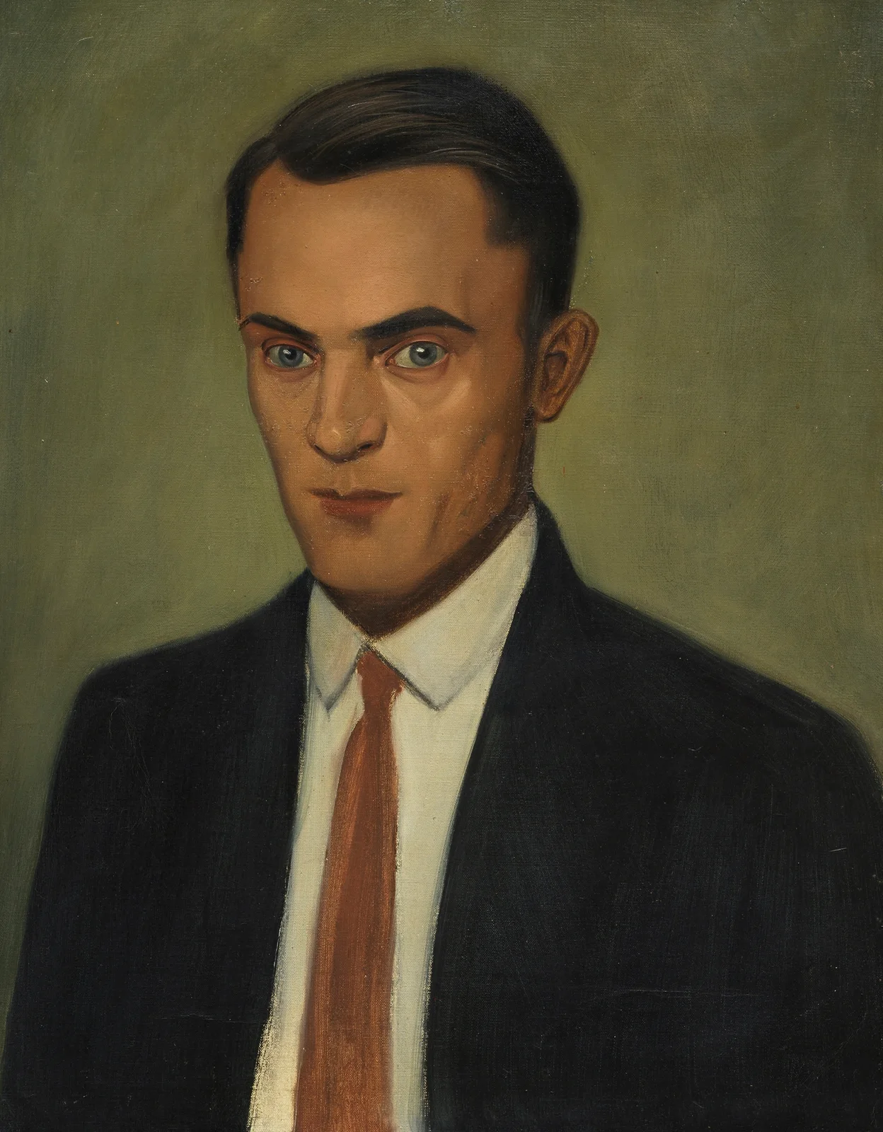 Porträt Erwin Hildinger av Georg Scholz