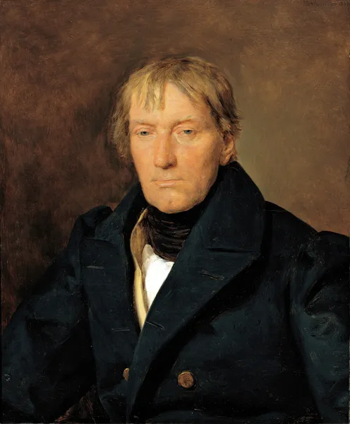 Der Kupferstecher François Haury av Ferdinand Georg Waldmüller