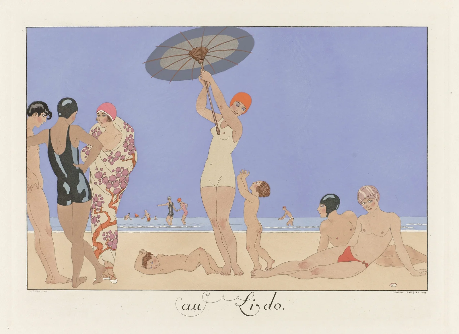 Au Lido av George Barbier