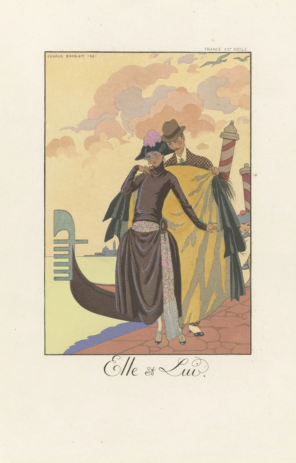 Elle et Lui av George Barbier