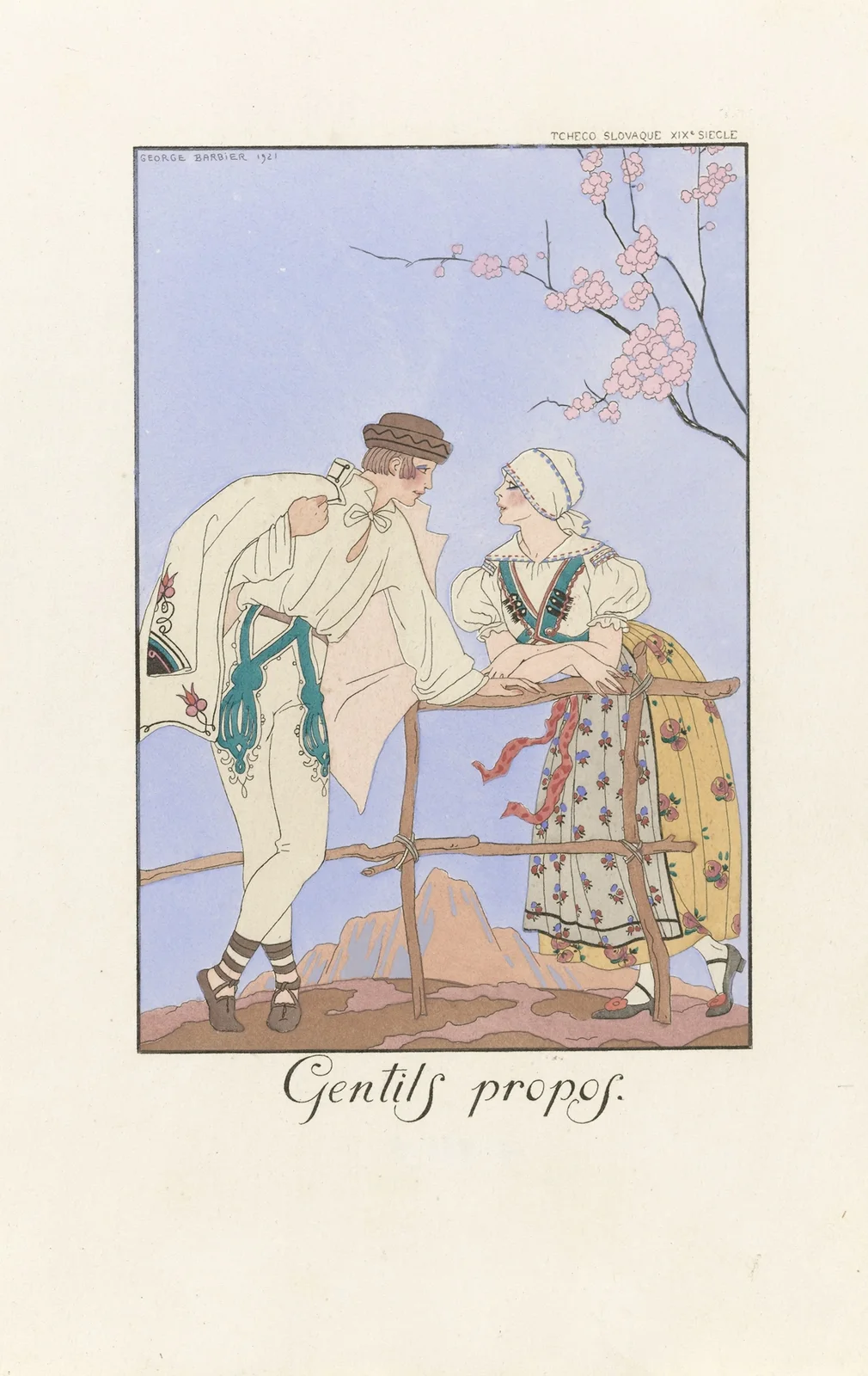 Gentils Propos av George Barbier