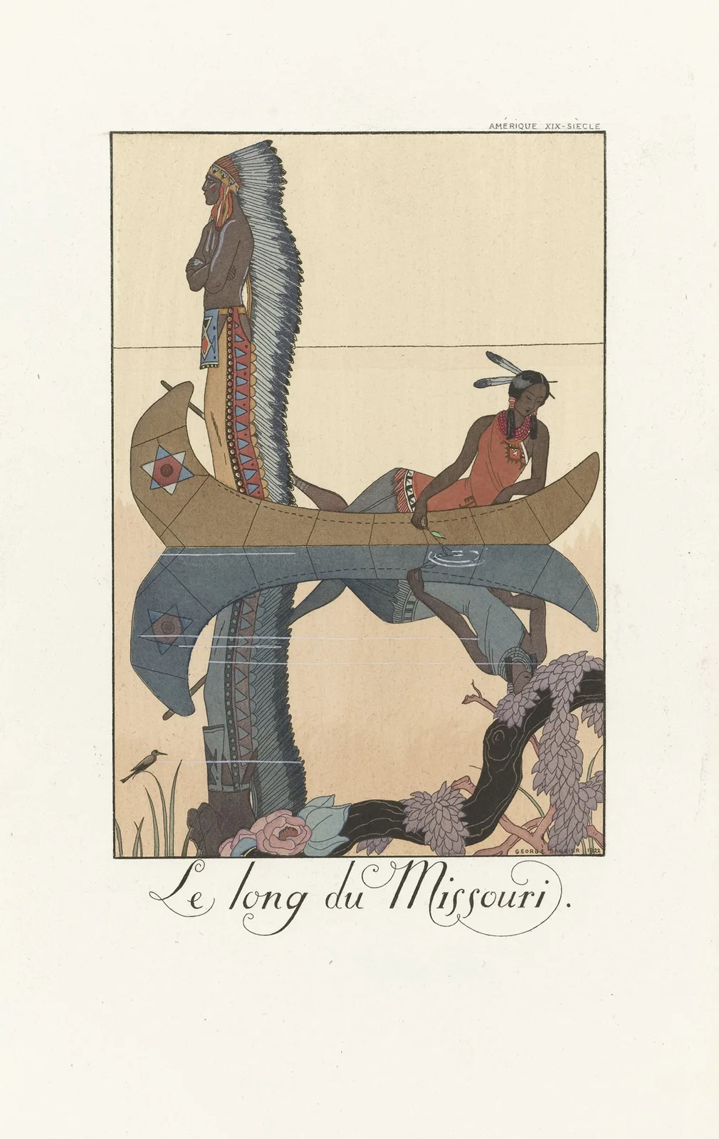 Le long du Missouri av George Barbier