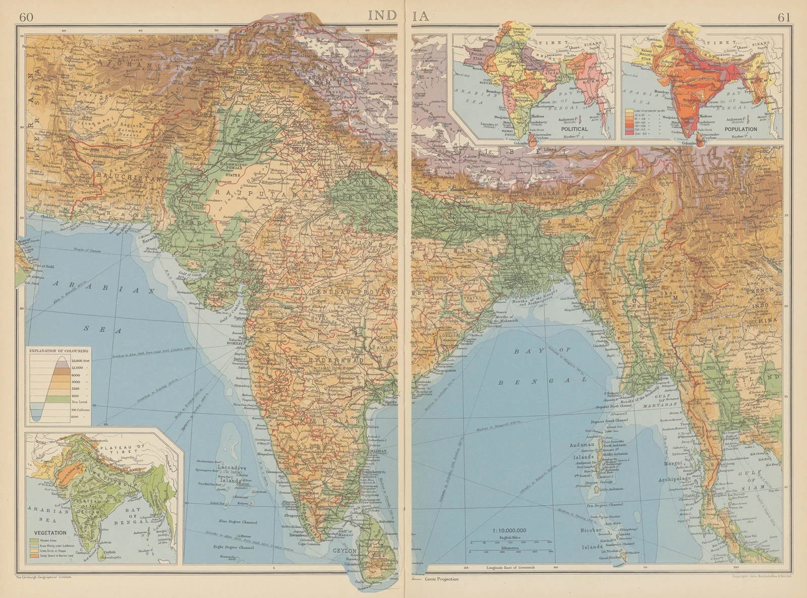 India av John George Bartholomew