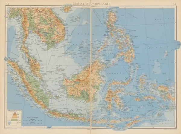 Malay Archipelago av John George Bartholomew