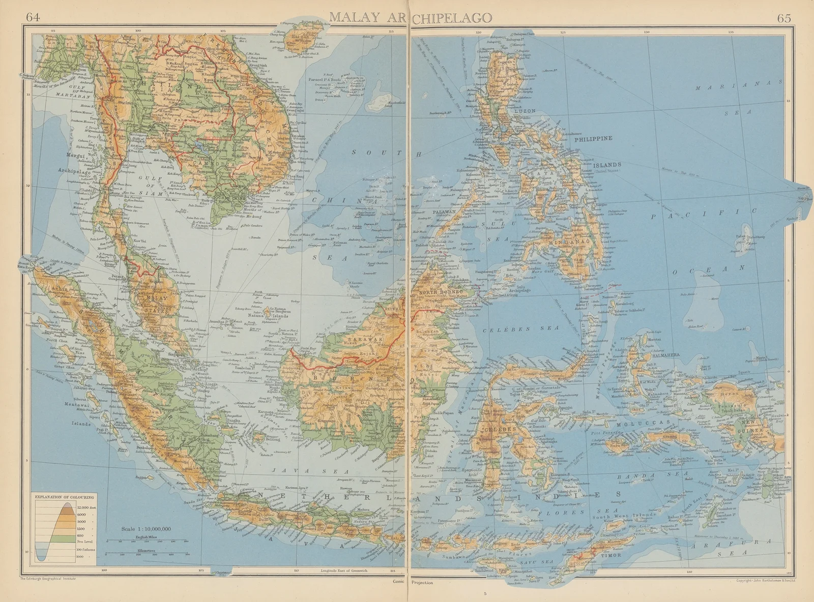 Malay Archipelago av John George Bartholomew