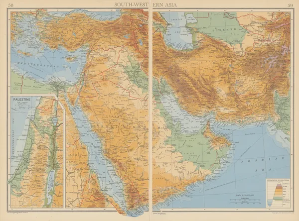 South-Western Asia av John George Bartholomew
