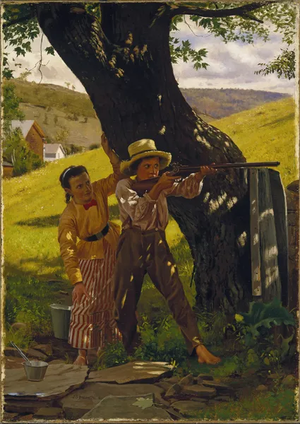 A Sure Shot av John George Brown