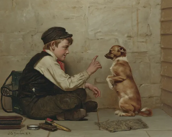 Keep Still av John George Brown