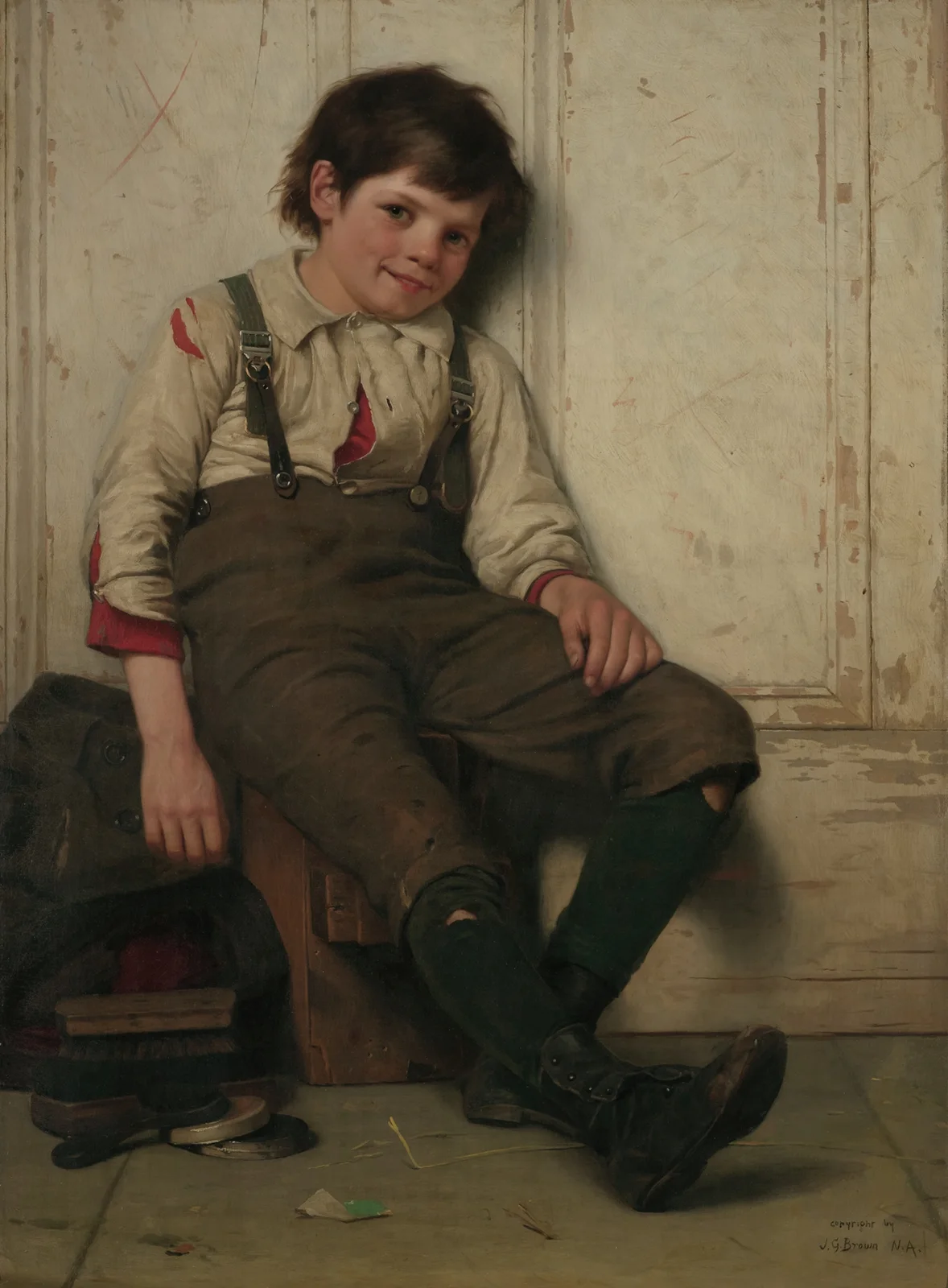 Lazy Bones av John George Brown