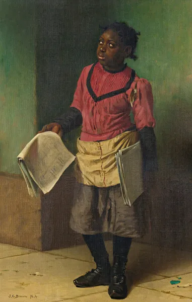 Morning Papers av John George Brown