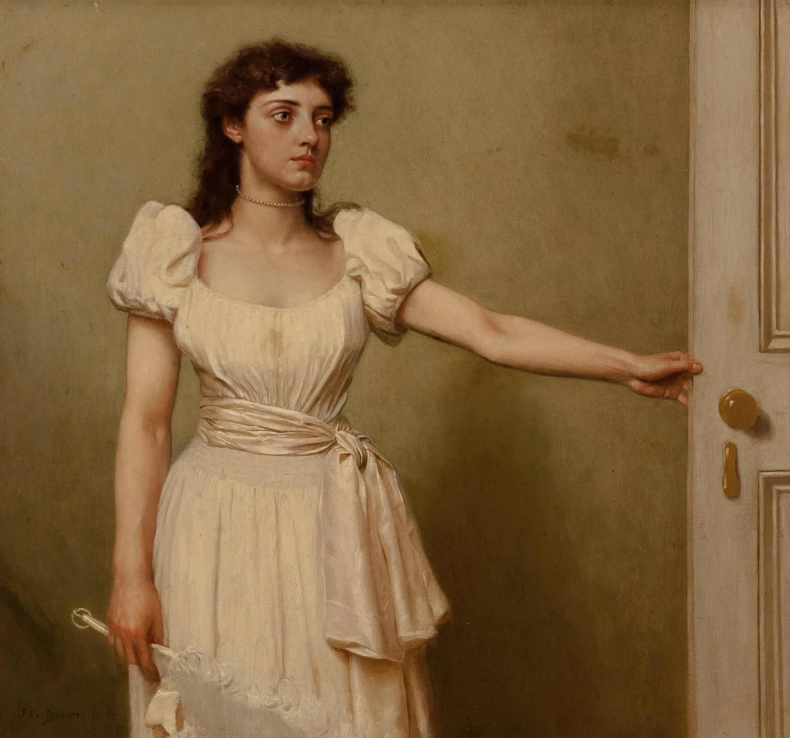 Parted av John George Brown