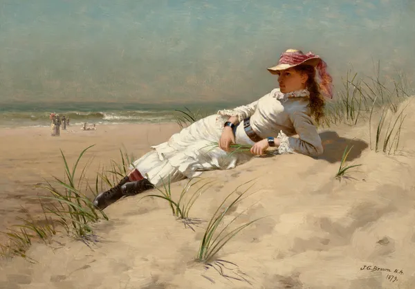 Sunshine av John George Brown