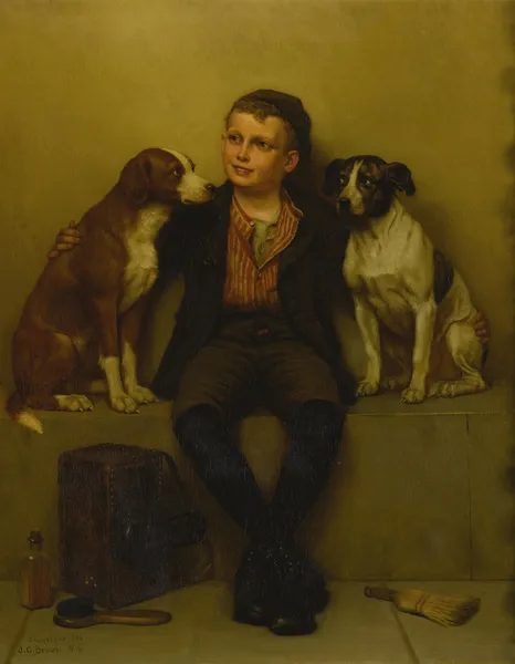 The Rivals av John George Brown
