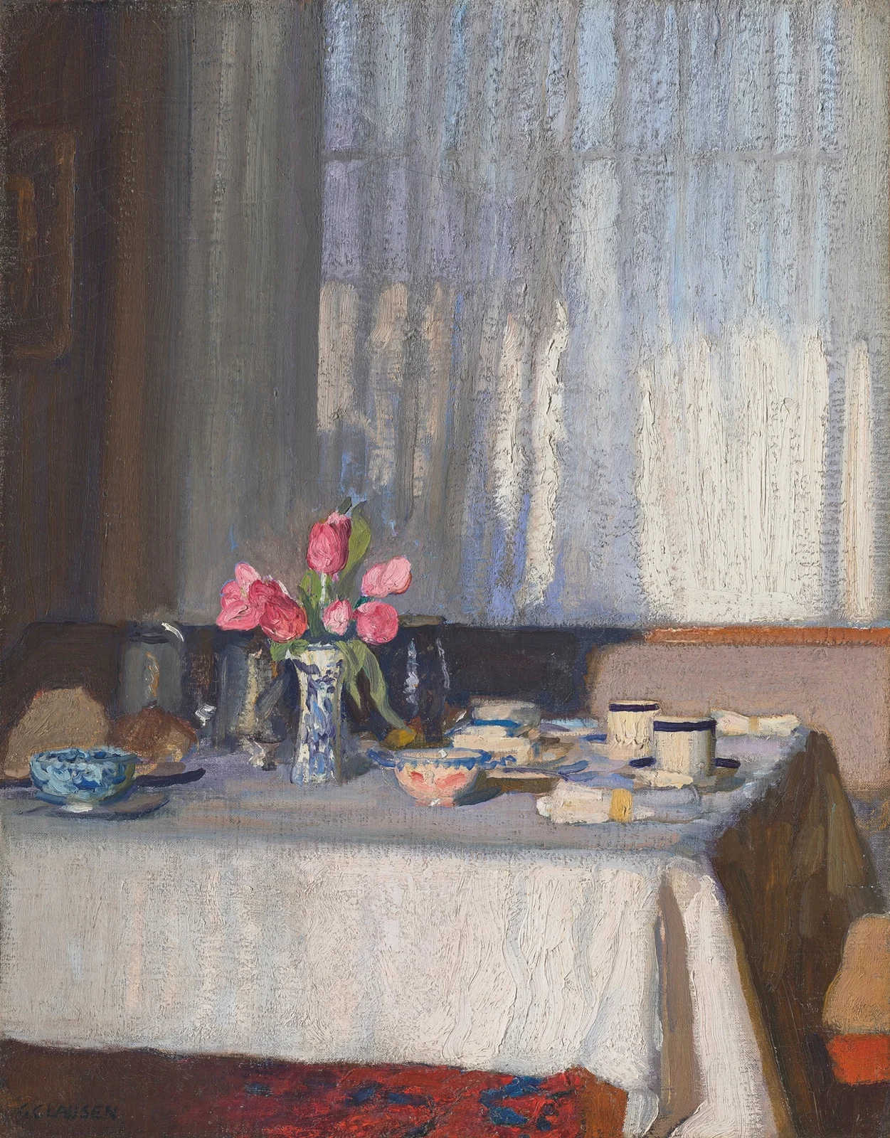 The Breakfast Table av Sir George Clausen