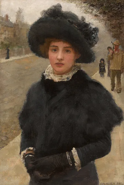 The morning walk av Sir George Clausen