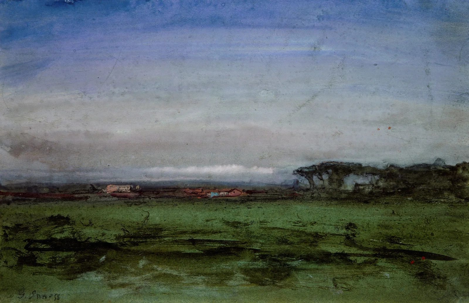 Across the Campagna av George Inness