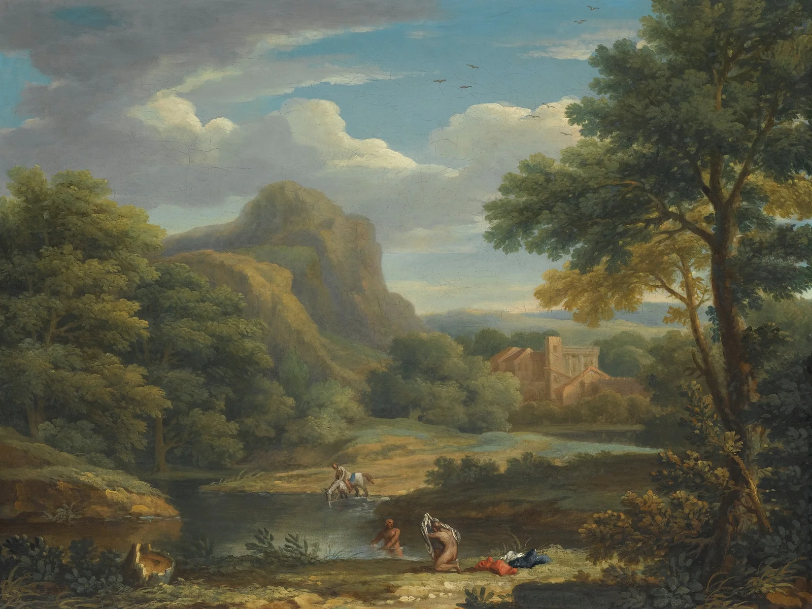 Mountainous Landscape av George Lambert