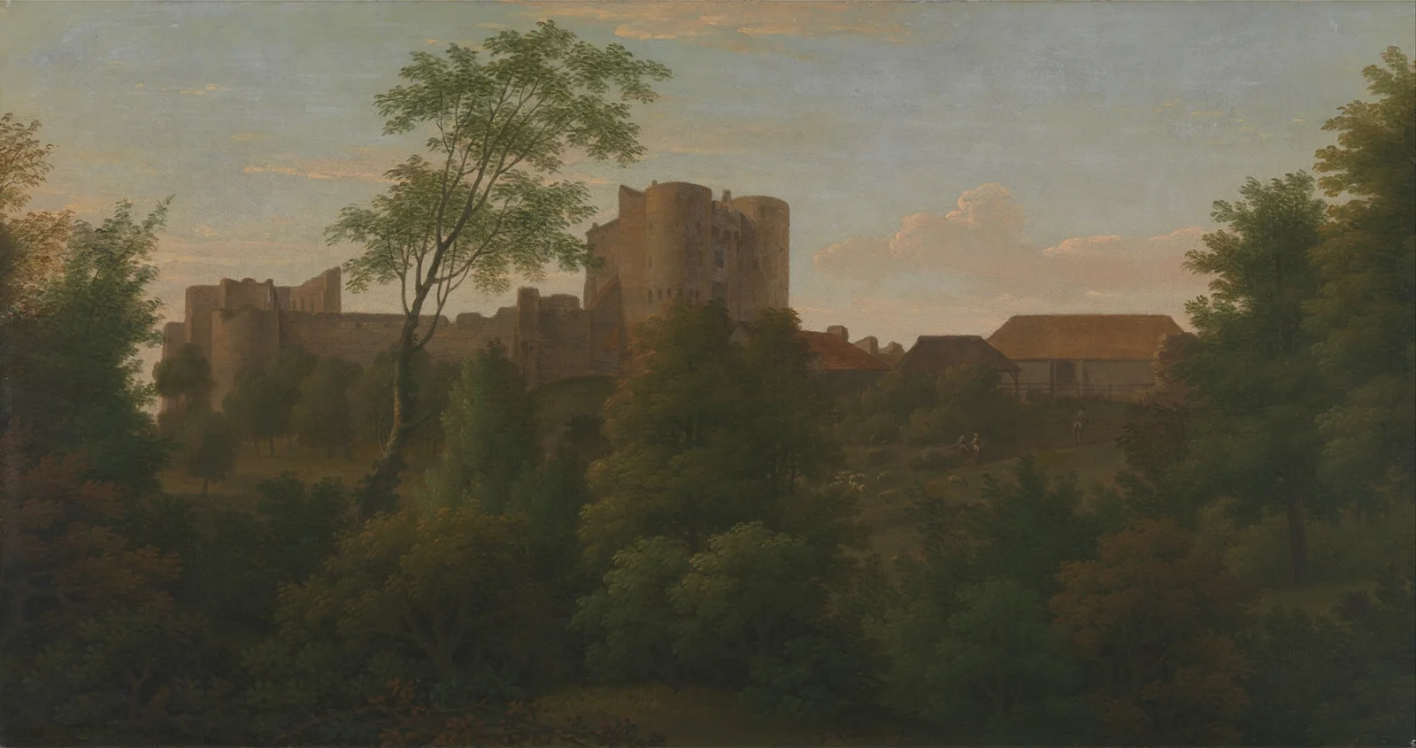 Saltwood Castle av George Lambert