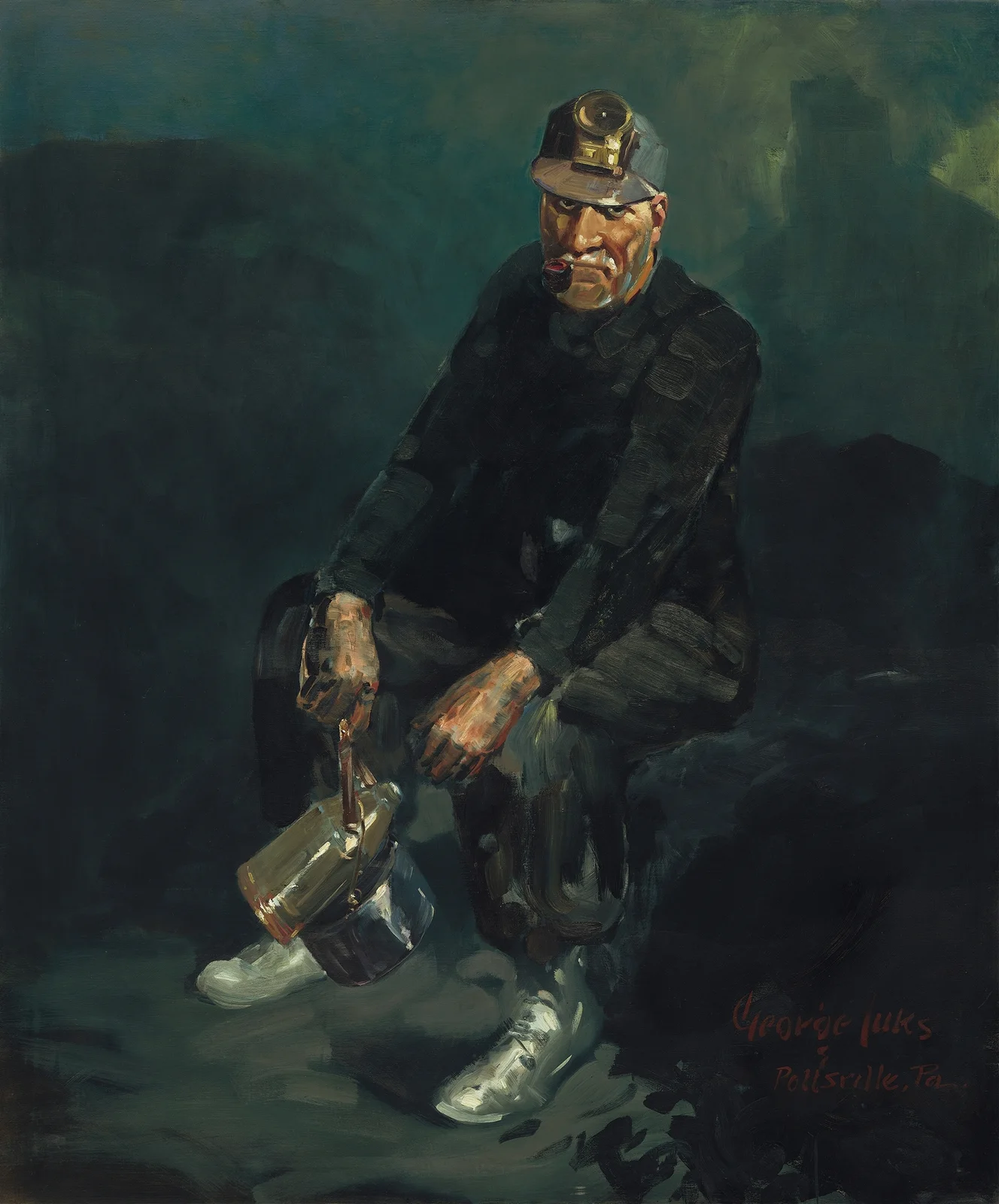The Fire Boss av George Luks