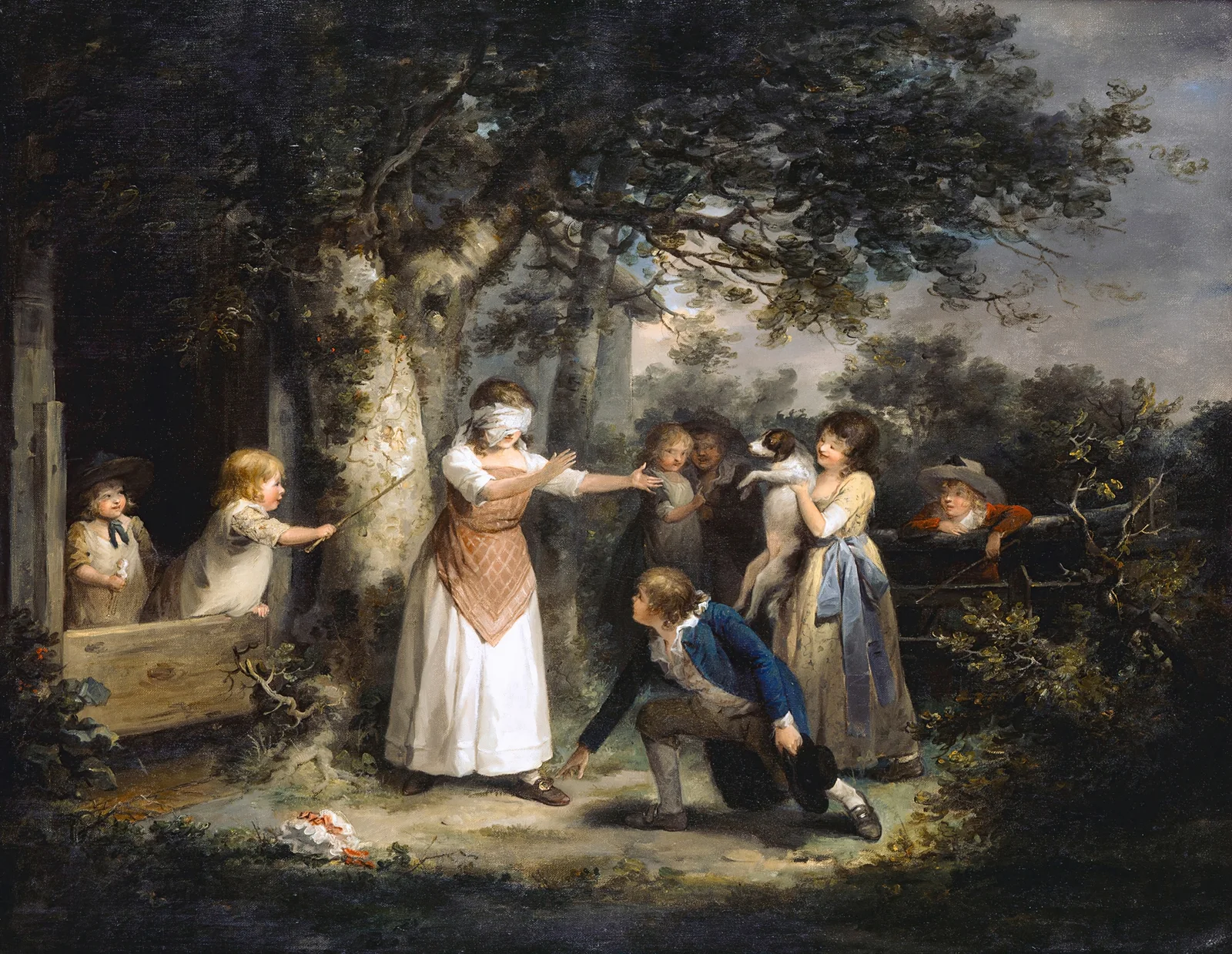 Blind Man’s Buff av George Morland