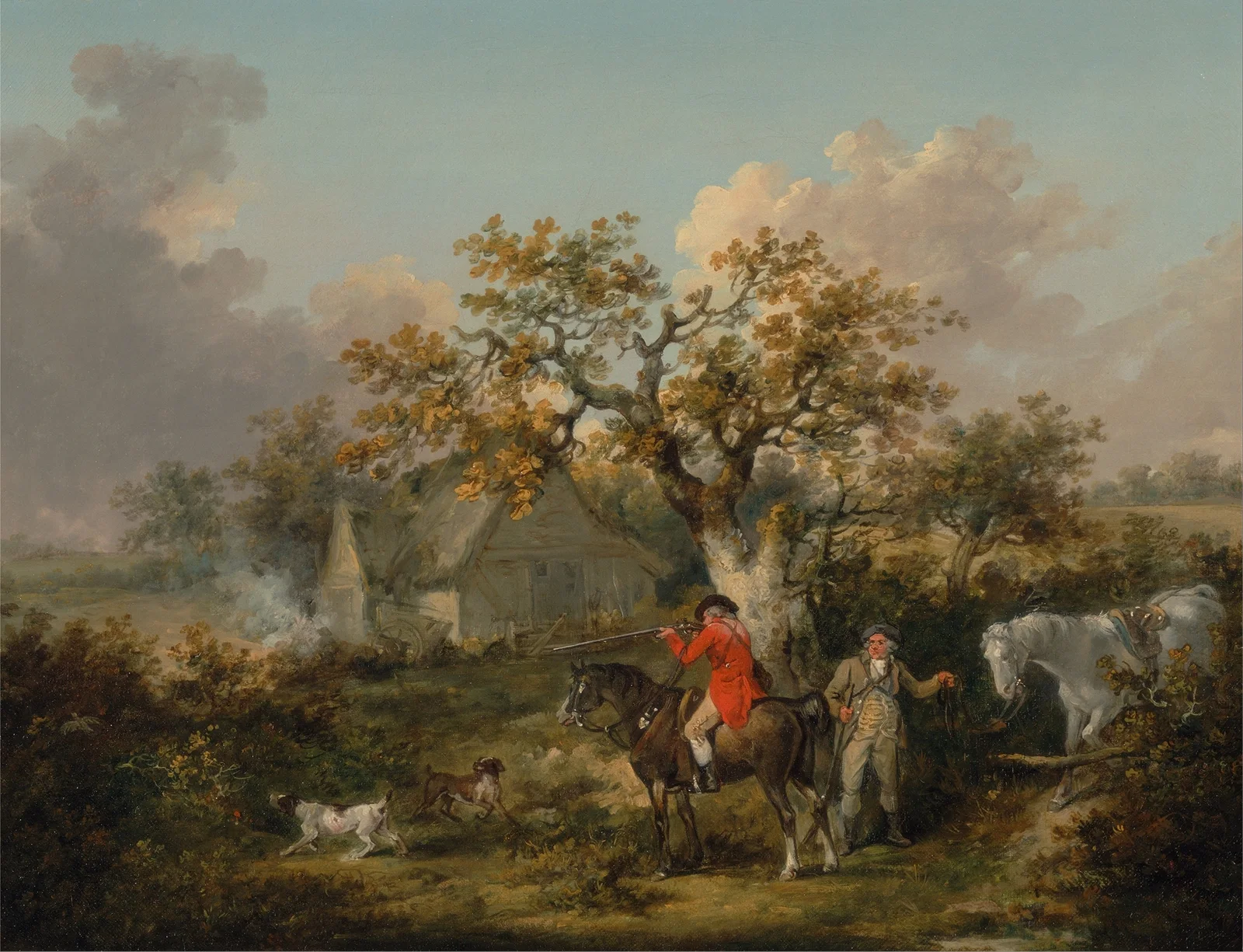 Partridge Shooting av George Morland
