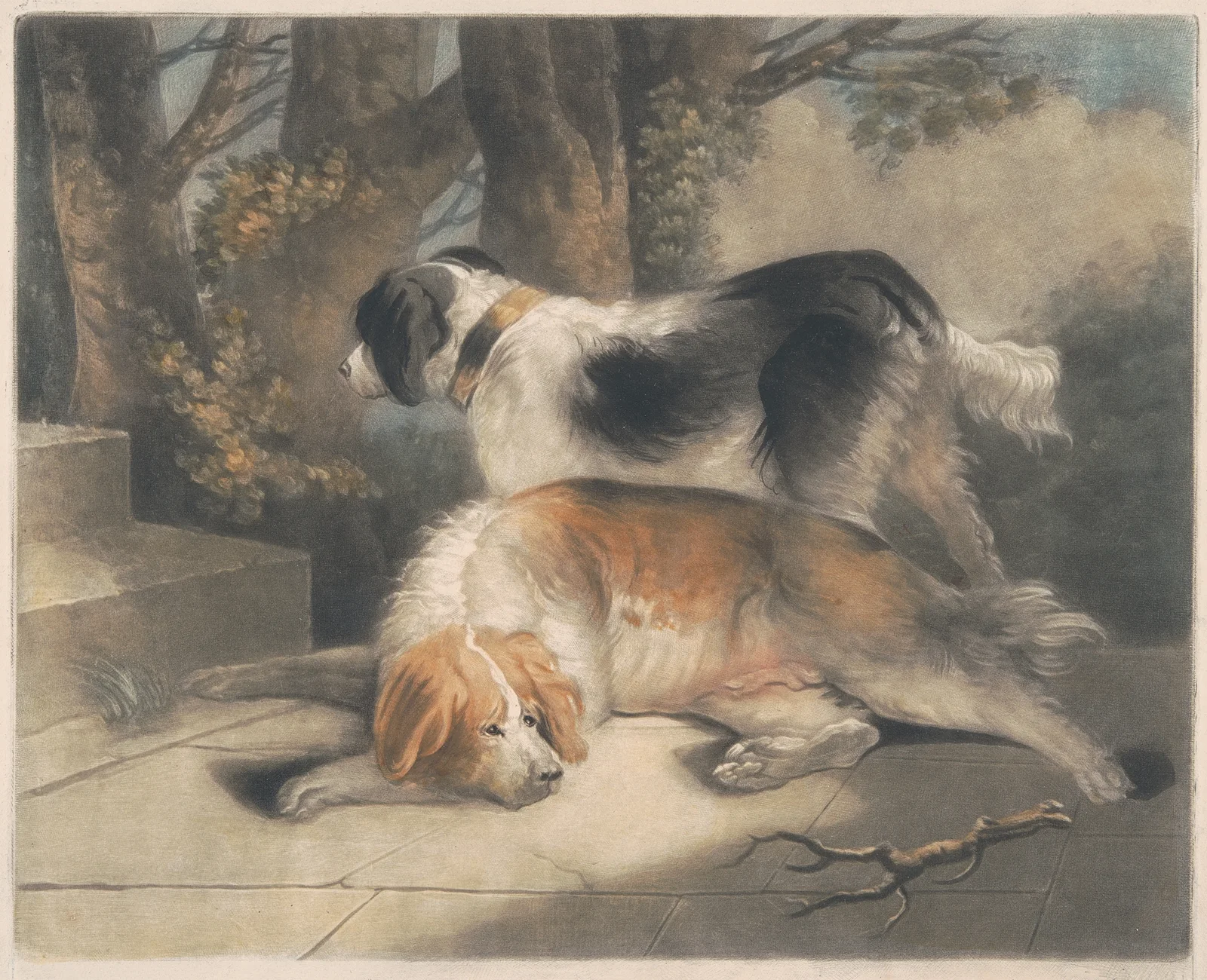 Setters av George Morland