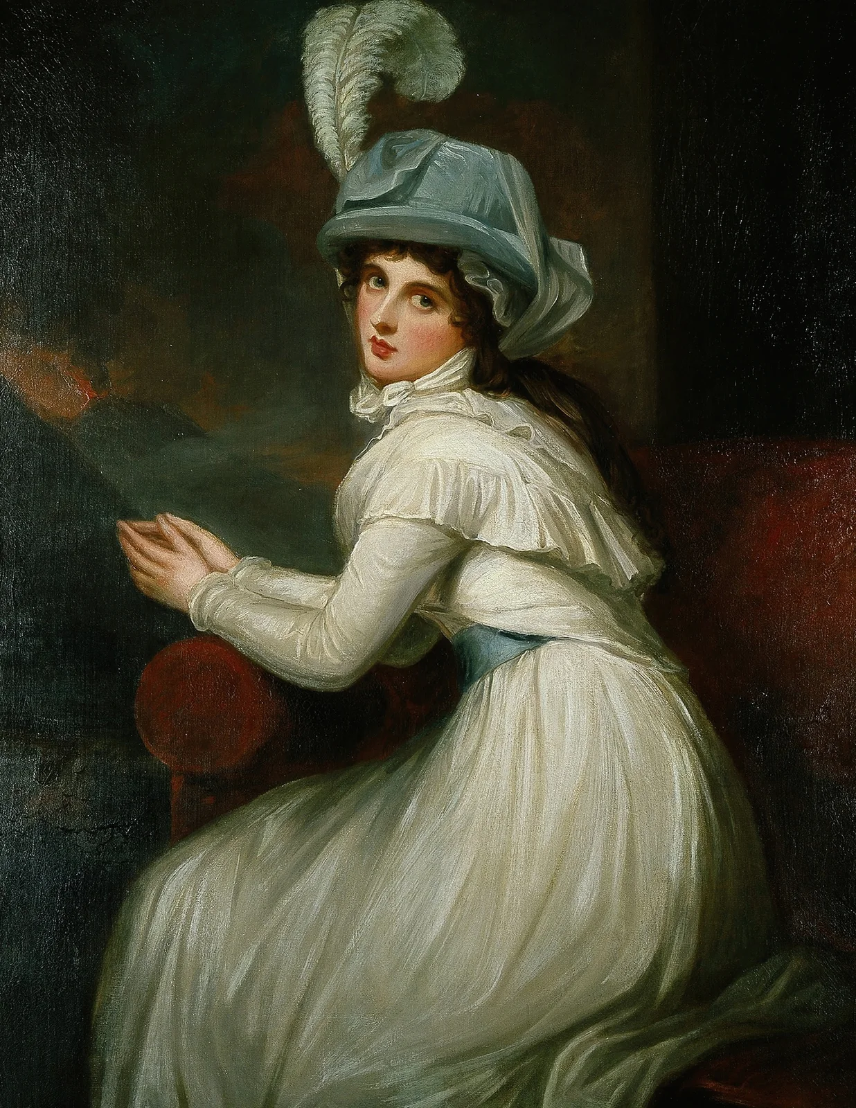 Lady Hamilton av George Romney
