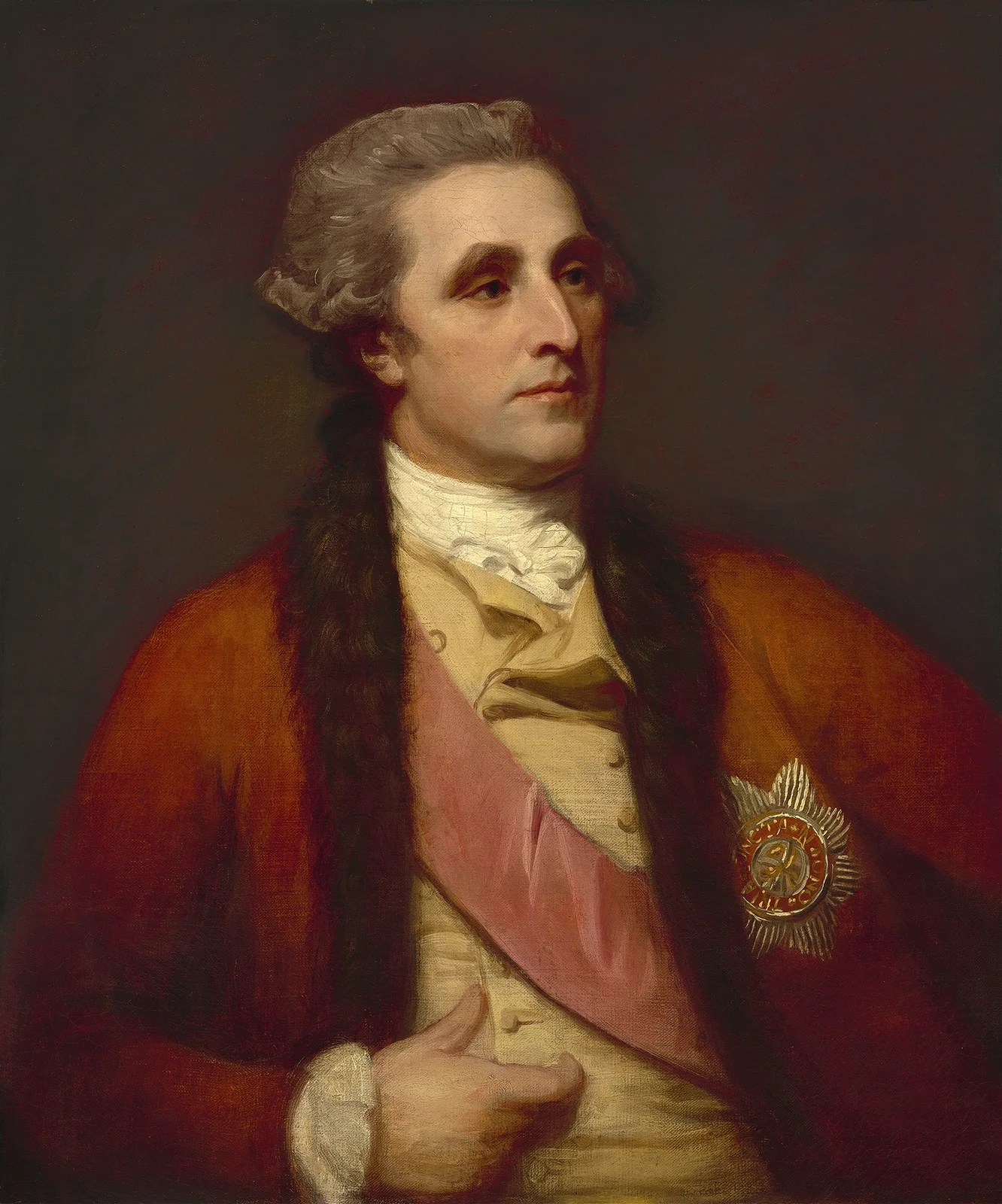 Sir William Hamilton av George Romney