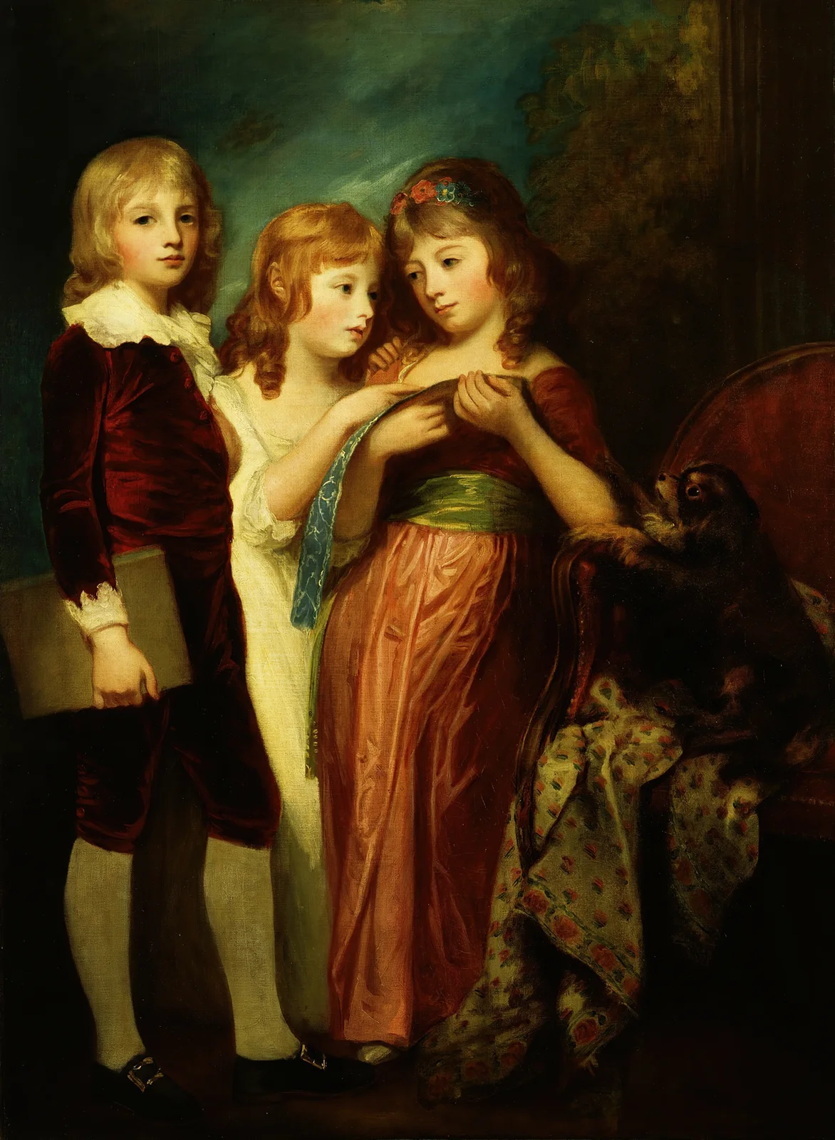 The Hartley Children av George Romney