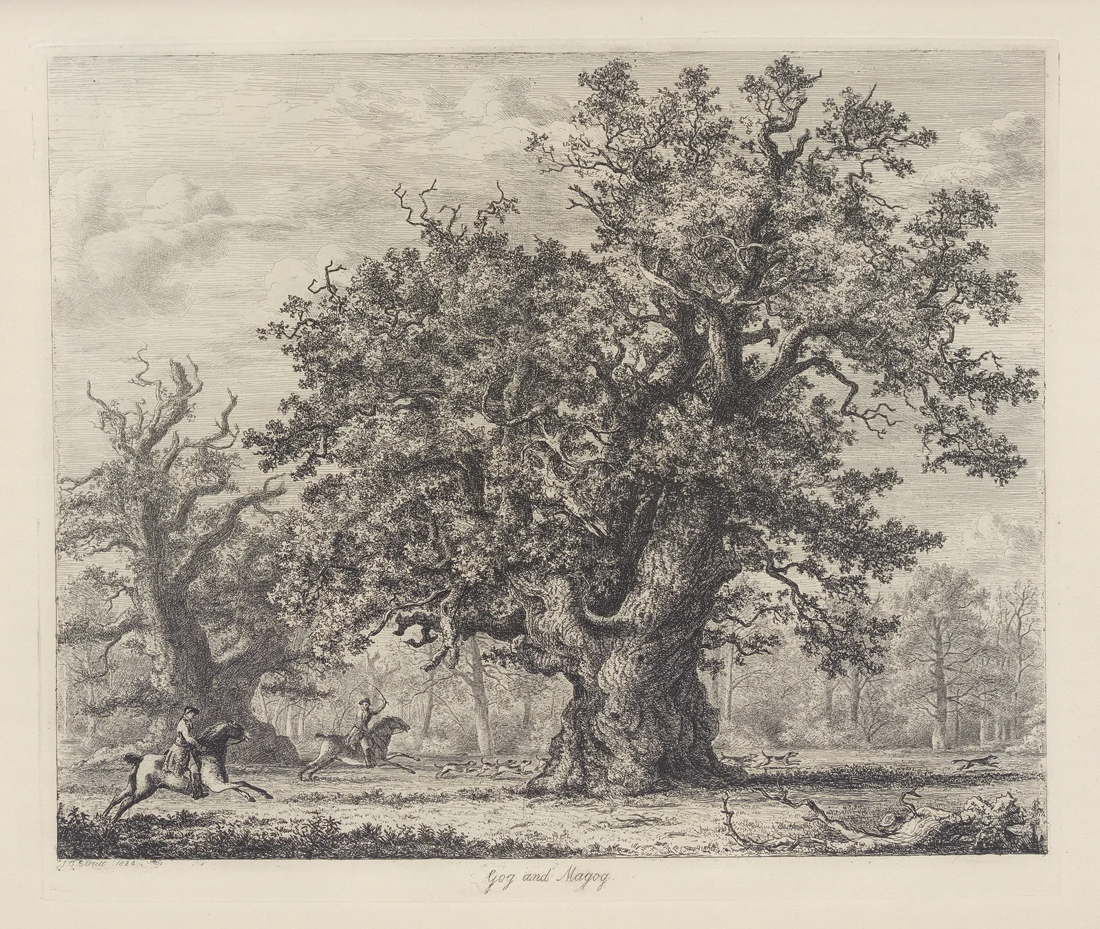 Gog and Magog av Jacob George Strutt
