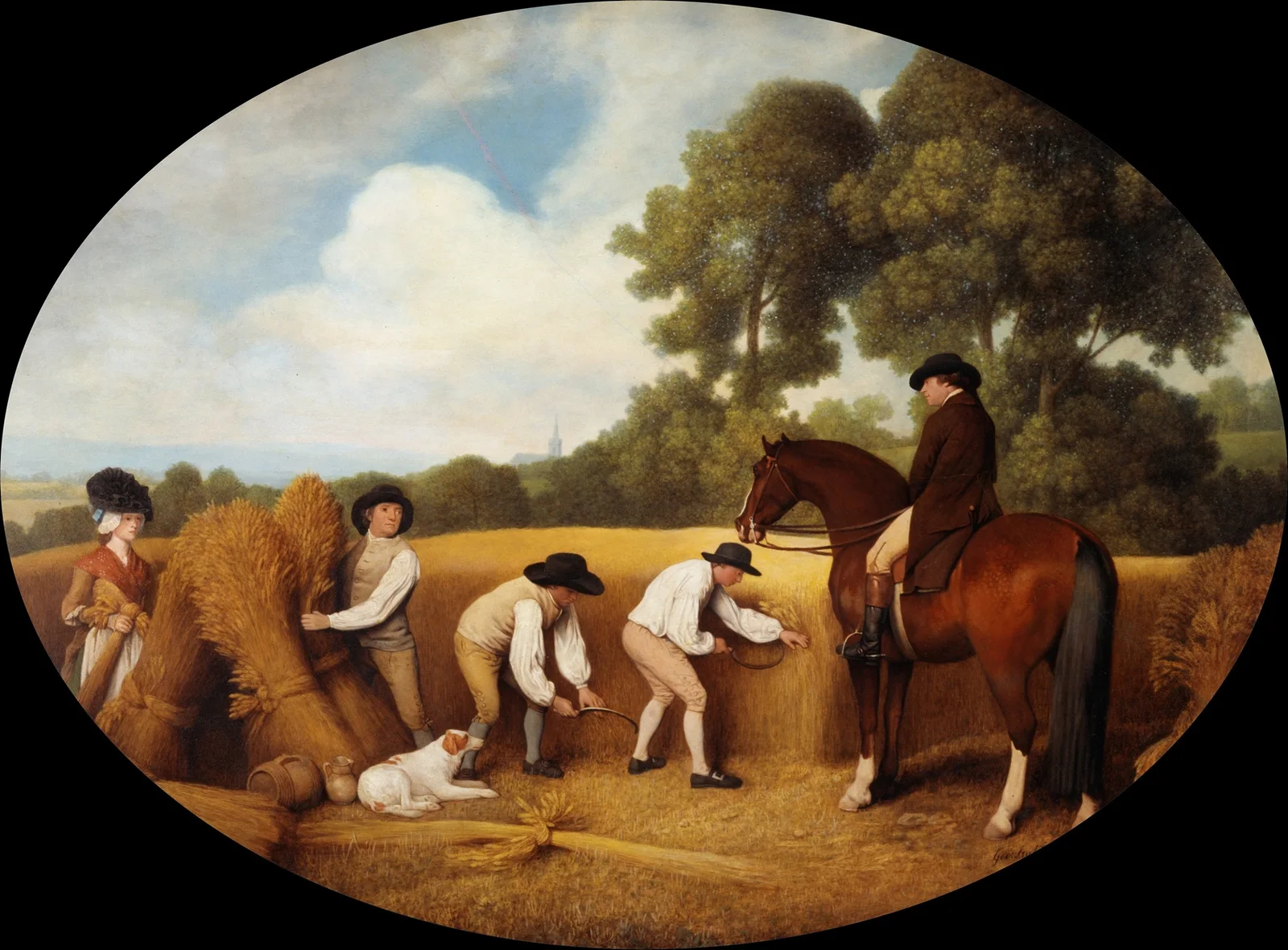 Reapers av George Stubbs