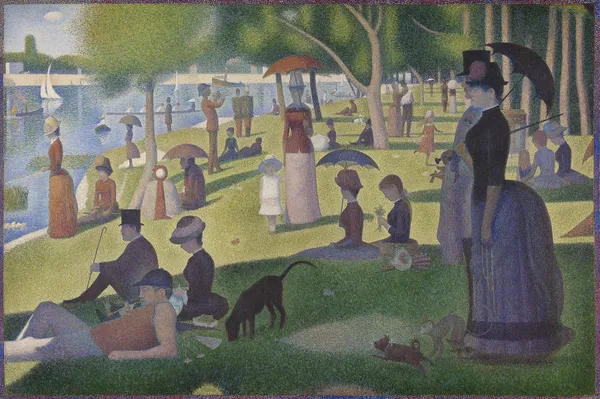 A Sunday on La Grande Jatte av Georges Seurat