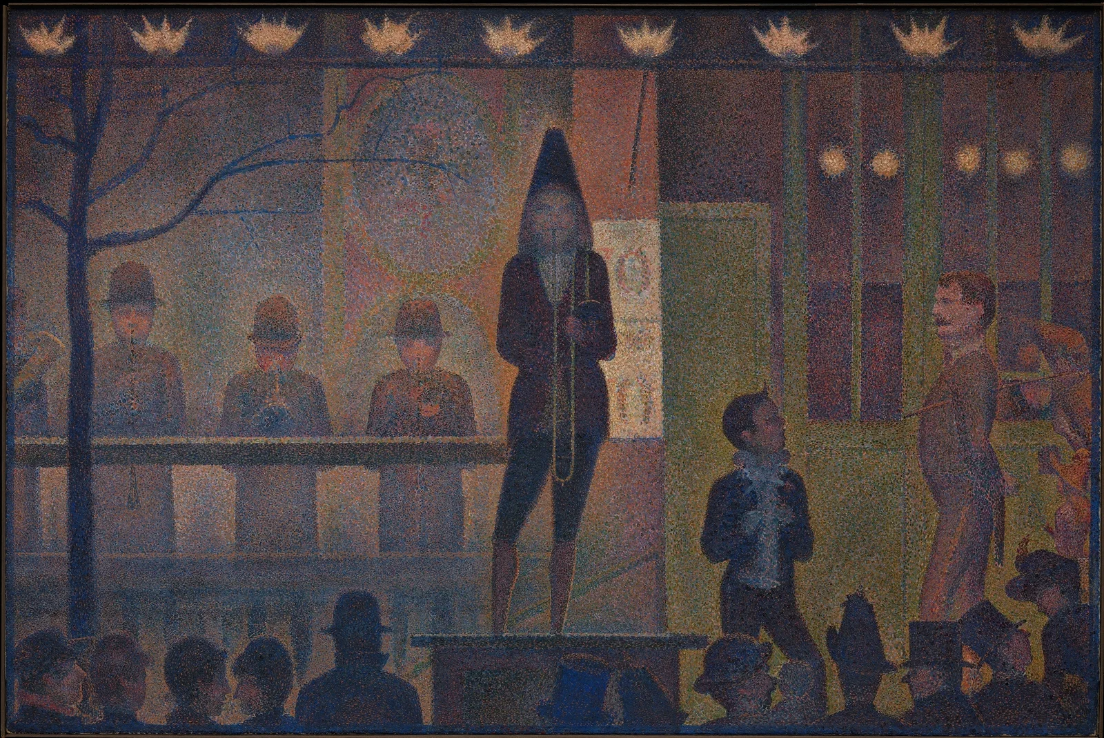 Circus Sideshow (Parade de cirque) av Georges Seurat